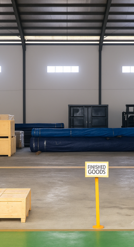 Storage area.
